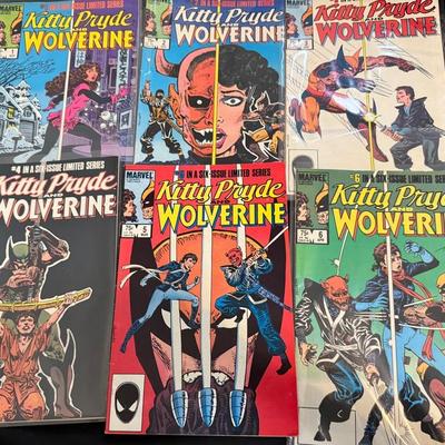 MARVEL  KITTYY PRYDE AND WOLVERINE six Issue Limited Series 1-6 All Included 