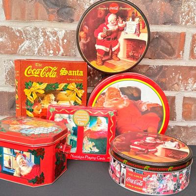 Coca-Cola Santa Tins! 