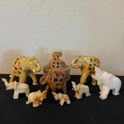 Stone Elephants