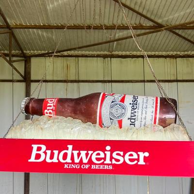 Budweiser Pool Table Light