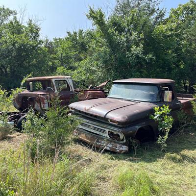 Old Rusty Chevy’s 1