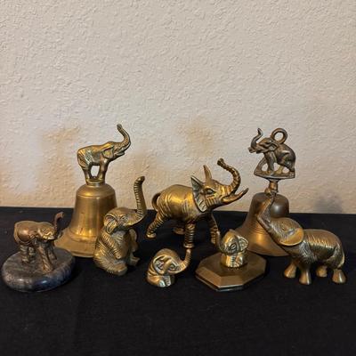 Bundle of Brass Elephants 
