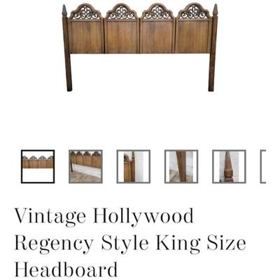 Vintage Hollywood Regency Style King Size Headband 