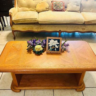 Mid Century Modern Lift Top Coffee Table 