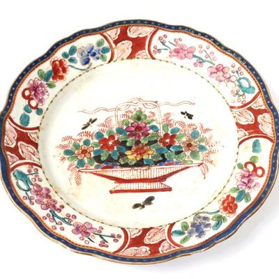 Lot 373 vintage chinese export plate