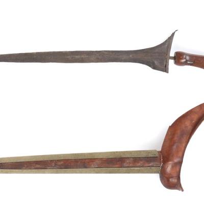 Lot 26 indonesian kris dagger with scabbard