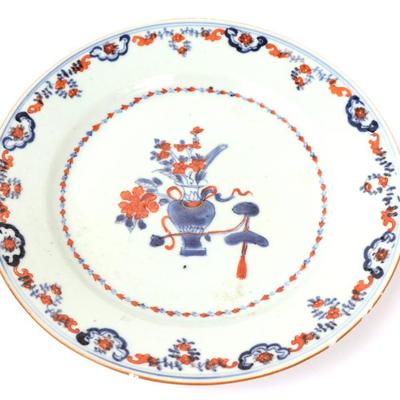 Lot 375 chinese porcelain plate