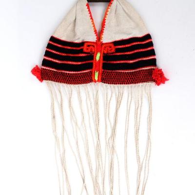 Sale Photo Thumbnail #466: Lot 466 white black & red filipino bag