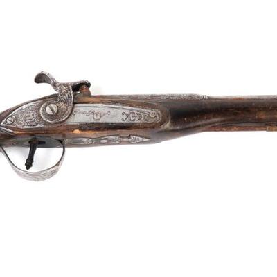 Sale Photo Thumbnail #73: Lot 73 19th century percussion pistol