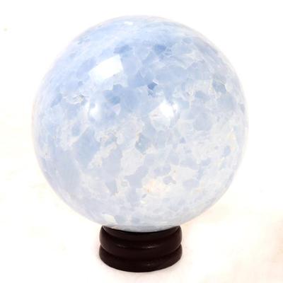 Lot 274 gorgeous aquamarine sphere on stand