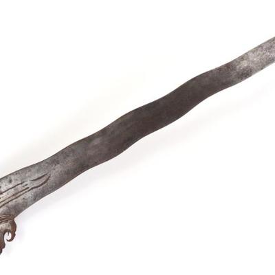 Sale Photo Thumbnail #54: Lot 54 philippines moro sword blade