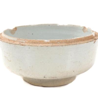 Lot 340 korean white glazed bowl