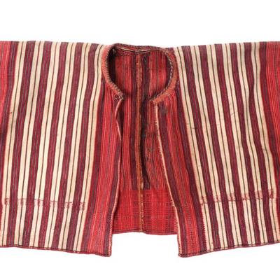 Lot 463 19th c philippines north textile vest
