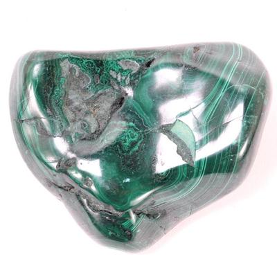 Lot 272 gorgeous polished section of malachite