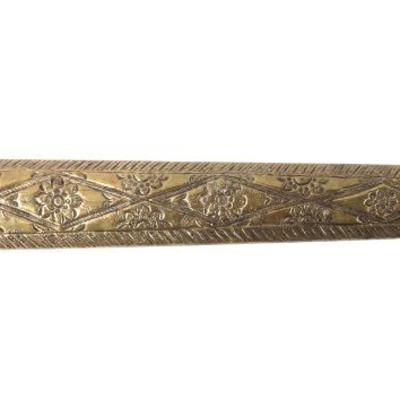 Lot 27 fine ornate embossed kris scabbard