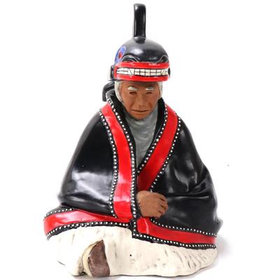 Lot 453 pacific northwest coast haida tribe shaman