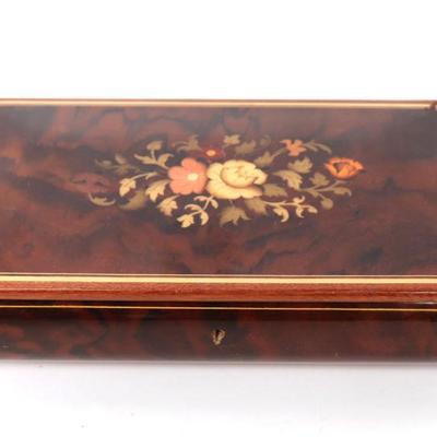 Sale Photo Thumbnail #204: Lot 204 gorgeous italian wood music jewelry box