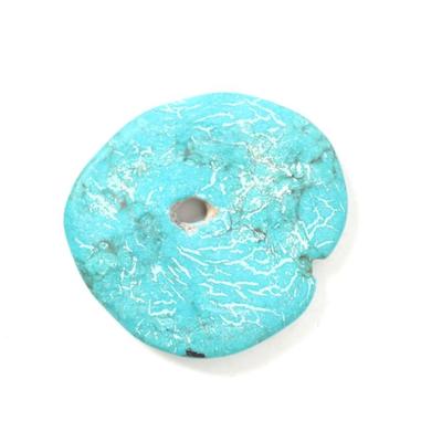Lot 147 lovely natural turquoise pendant 44 grams