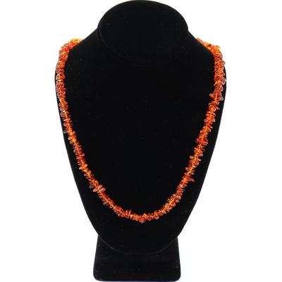 Sale Photo Thumbnail #119: Lot 119 lovely chip seed amber necklace
