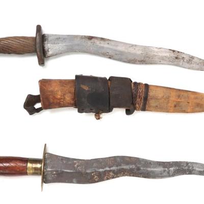 Lot 62 philippines daggers ex appleton smith collection