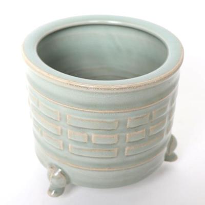 Lot 442 chinese celadon tripod vessel