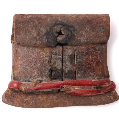 Lot 34 red black fire starter
