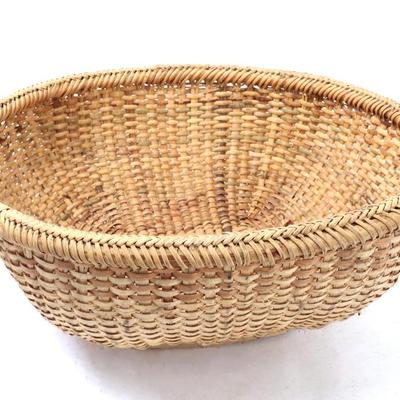 Sale Photo Thumbnail #458: Lot 458 lovely handmade filipino basket