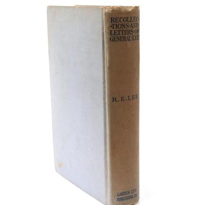 Lot 234 recollections and letter of general lee' book 1904