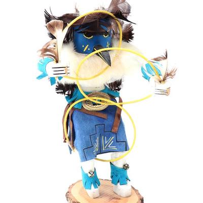 Lot 450 vintage hoop dancer kachina doll