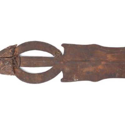 Lot 67 african poto congo sword