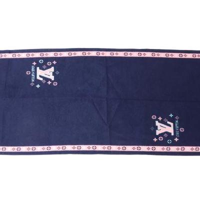 Lot 217 lovely cashmere blue pink louis vuitton scarf