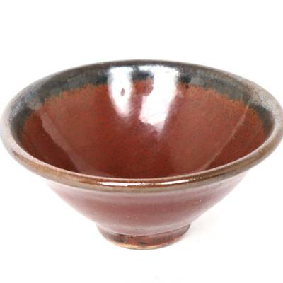 Lot 444 chinese brown and black glazed bowl