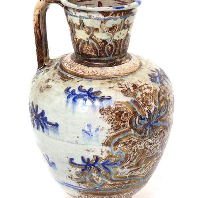 Lot 311 medieval raqqa lusterware vessel 12th 13th c.