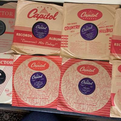 4 RCA Victor Records & 10 Capitol Records