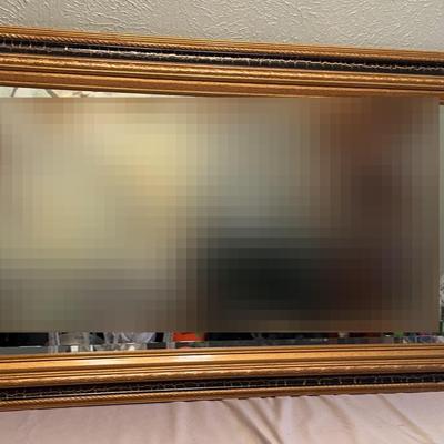 Black & Gold Mirror