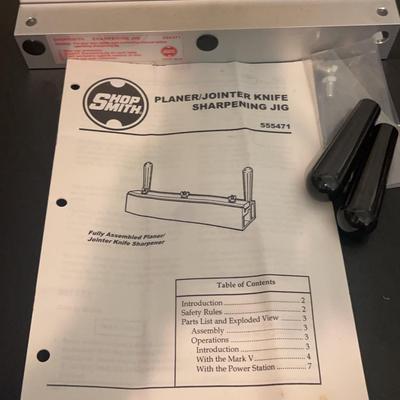ShopSmith Planer/Jointer Knife Sharpening Jig