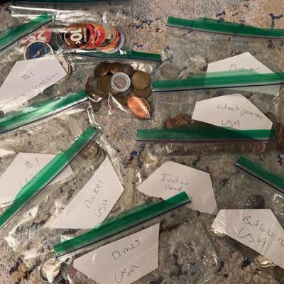 Various Value USA Valuable Coins Etc