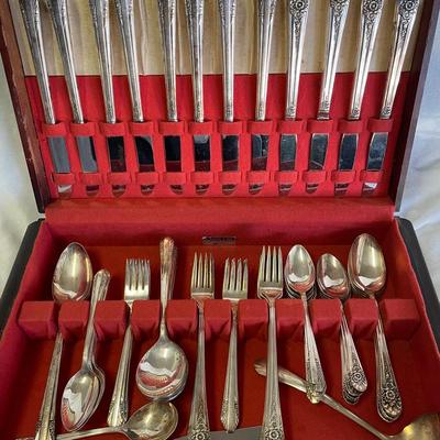 80 Piece Multi Sets Silverware With Box