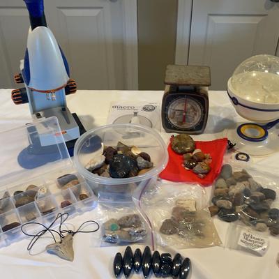 Microscope, Micro planet- Star Planetarium, Stones And Rocks