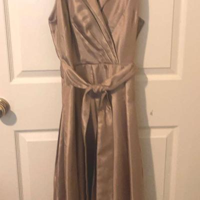 Jones New York Gold Dress 