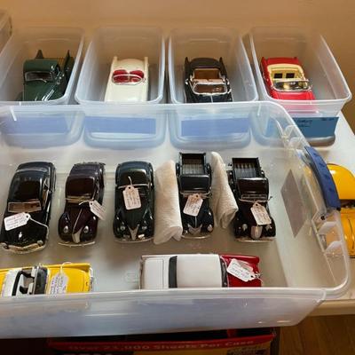 Diecast car collection