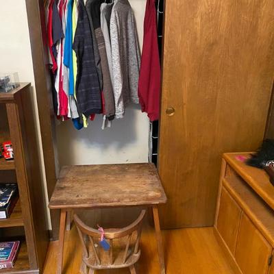 Men's clothing. Med and Lg. Also vintage military clothing.