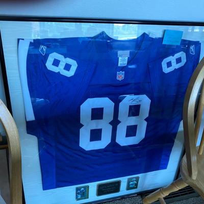 Signed jersey - Marvin Harrison. Colts