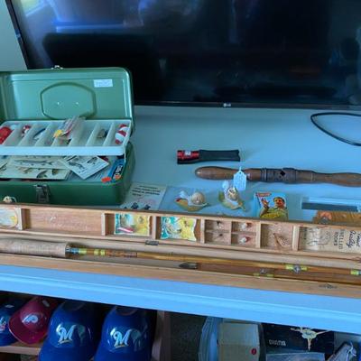Vintage fishing