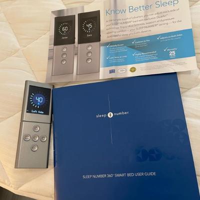King size Sleep Number mattress 