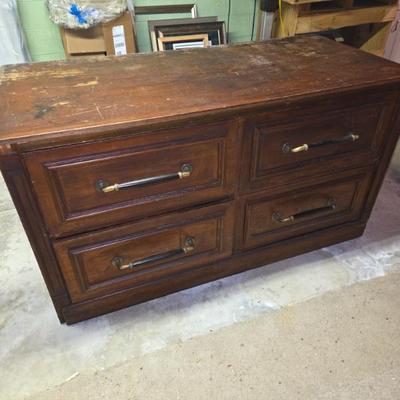 This is an countertop from an old time mercantile. 