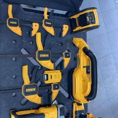 Dewalt tool assortment