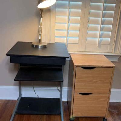 Side table and file cabinet