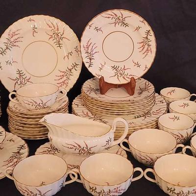 Royal Worcester "Dunrobin" Lovely Set of Fine Bone China. 