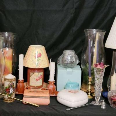 Lamps & Candle Holders Including Yankee Candle